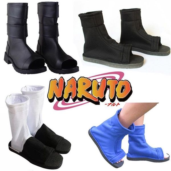 Nouveau Anime japonais NARUTO Akatsuki Hatake Kakashi Uzumaki Naruto Cosplay chaussures Halloween Carnaval Cosplay chaussures taille 36-44238z