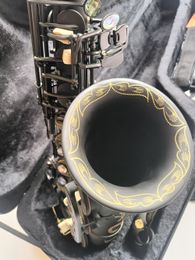 Nuevo Marca japonesa Suzuki saxofón Alto E instrumentos musicales planos saxofón Alto negro profesional