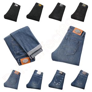 Nouveau jean pantalon chino pantalon pantalon pour hommes stretch umnom hiver protest ajustement jeans panton de coton lav￩ les affaires cons￩cutives occasionnelles Q9532