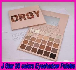 Nieuwe Jef Star Eyeshadow 30 Color Matte Eye Shadow Palet Natural LongLasting Makeup8883065