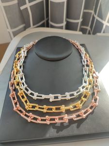 nieuwe sieraden luxe gouden zilveren ketting dameshanger 41 45 50 60 cm designer ketting sieraden armband kettingen verlovingsset voor dames meisjes paar feest