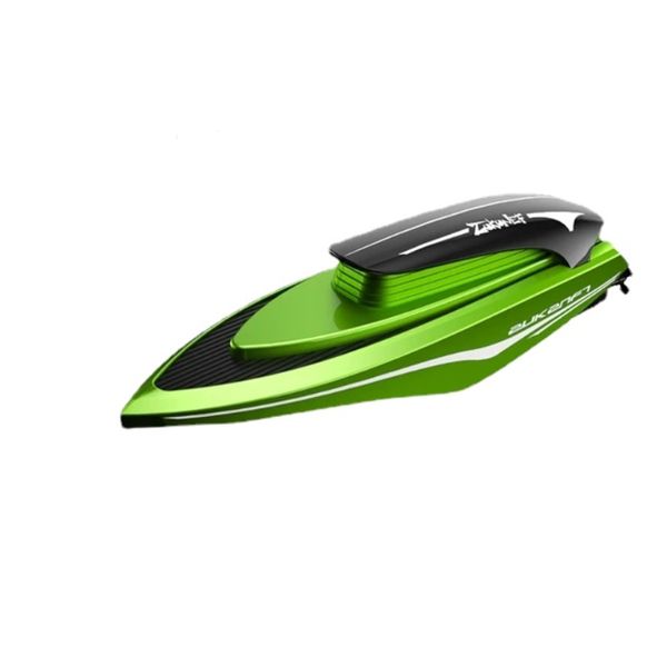 JHD – Mini bateaux télécommandés électroniques à grande vitesse, 2.4G, bateau de course avec lumière, jouets aquatiques de compétition pour enfants, cadeau, nouveau