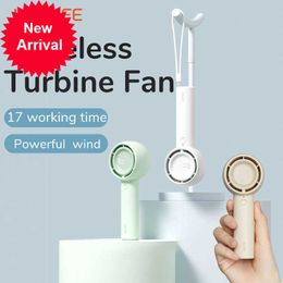 Nieuwe Jisulife Mini Portable Fan krachtige Trubo oplaadbare blaadeless fans Ultra-Quiet Personal Hand Fan Small Pocket Handheld fan