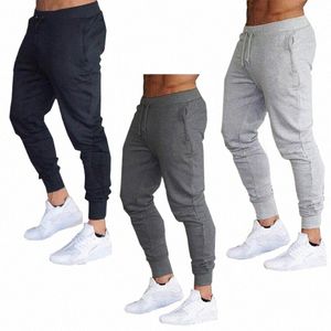 Nieuwe Joggingbroek Mannen Sport Joggingbroek Running Broek Broek Mannen Joggers Cott Trackpants Slim Fit Bodybuilding Broek S1go #