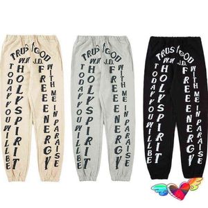 Nieuwe Joggingbroek Mannen Vrouwen Hoge Kwaliteit Zondag Service Joggingbroek Heilige Geest Vertrouwen God Joggers Broek Cpfm T220721223m