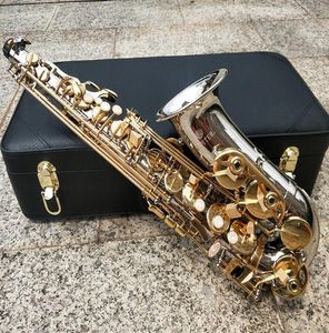 Nieuwe JUPITER Altsaxofoon Eb Tune Vernikkeld E platte Sax Alto JAS 1100SG Muziekinstrumenten Met Case Mondstuk Copy6187260