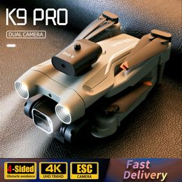 Nieuwe K9Pro RC Drone 4K Professinal met 1080P Groothoek Optische Stroom Lokalisatie Vierweg Obstakel vermijden Quadcopter Vs Z908