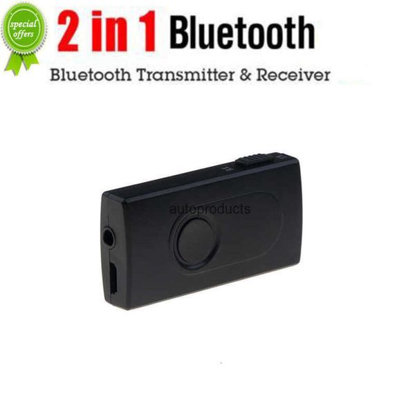 Novo Kebidumei-2-person 1 receptor transmissor bluetooth adaptador a2dp mini 3.5mm v4.2 adaptador de áudio estéreo carro sem fio mp3 música carro