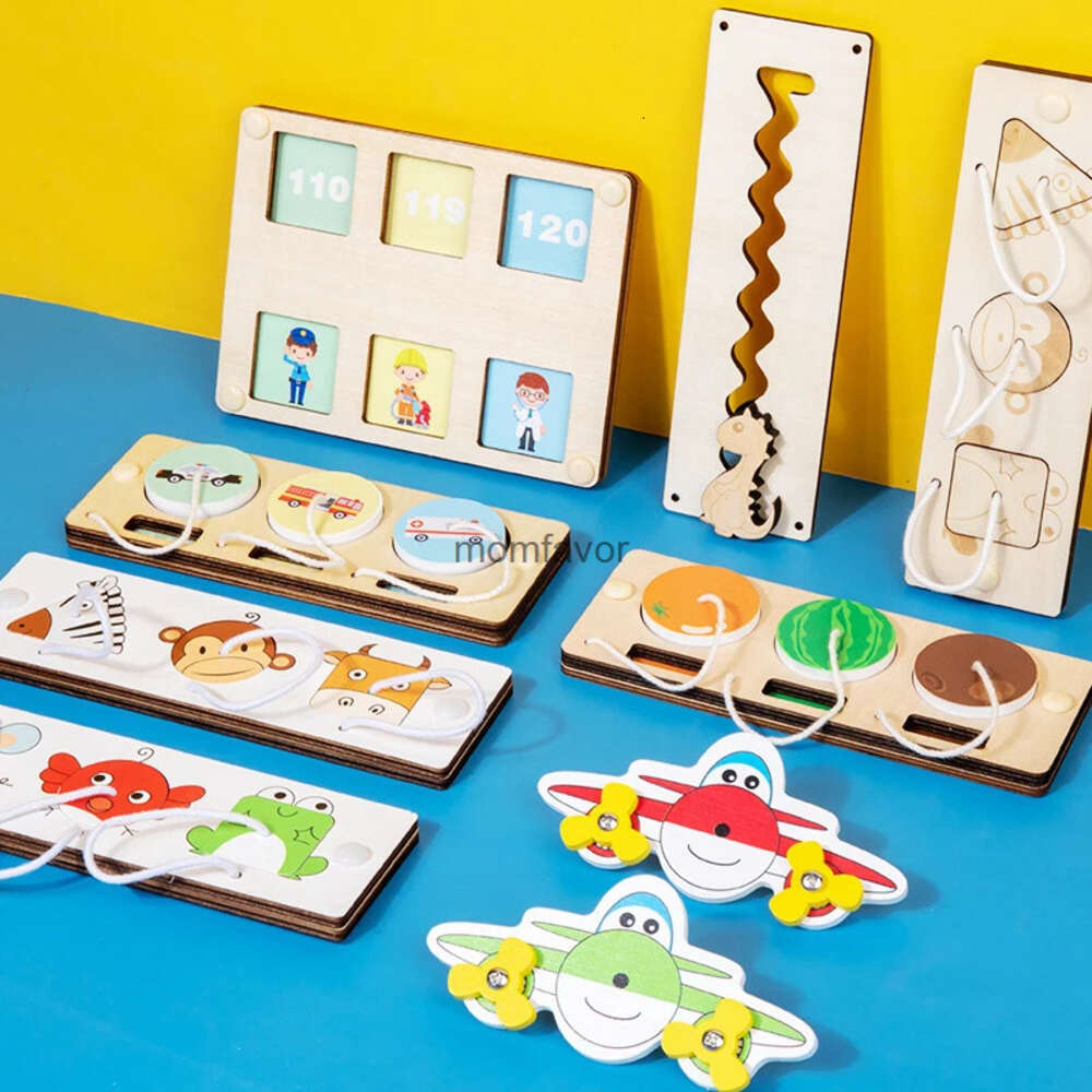 NYA KEAKNINGAR BARN BUSY BOARD DIY Toys Baby Montessori Sensory Activity Board Components Accessories Motor Skill Cognition Toy Game Puzzle