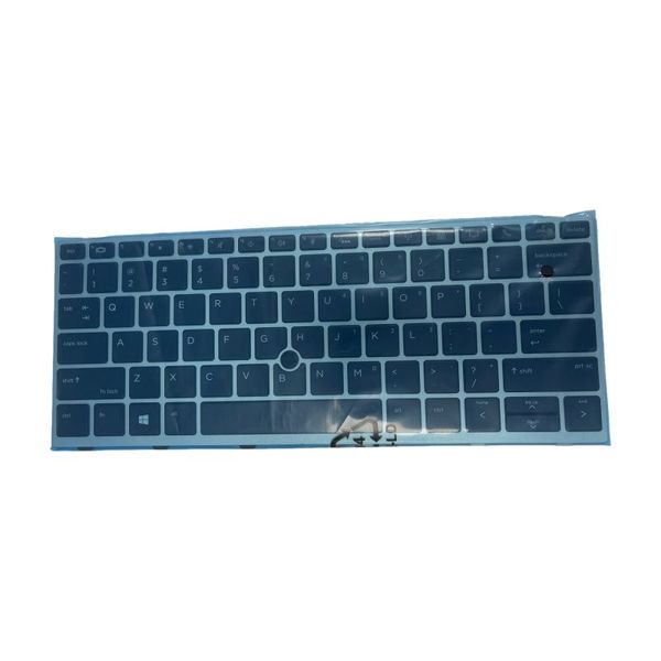Neue Tastatur für HP Elitebook L07666-001, silberner Rahmen, Hintergrundbeleuchtung, US