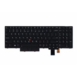 Nuevo teclado para Thinkpad T570 P51S retroiluminación LED teclado inglés FRU 01ER612 01ER571 teclado US Layout275m