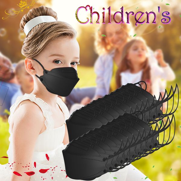 Nouveau KF94 KN95 pour enfant Designer Masque facial Protection anti-poussière Filtre en forme de saule Respirateur FFP2 Certification CE DHL expédié en 12 heures CG001