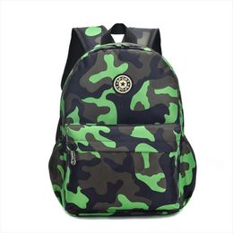Nouveaux enfants sacs à dos dessin animé Camouflage imprimé sacs d'école pour la maternelle filles garçons enfants sacs de voyage sac de pépinière petit big302E