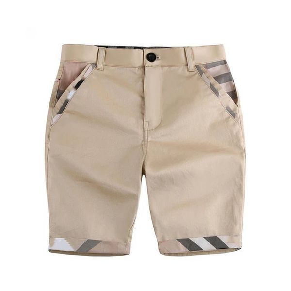 Nouveaux enfants garçons décontracté court été Plaid coton bébé filles lâche plage Shorts pantalons enfants vêtements 2-8 ans