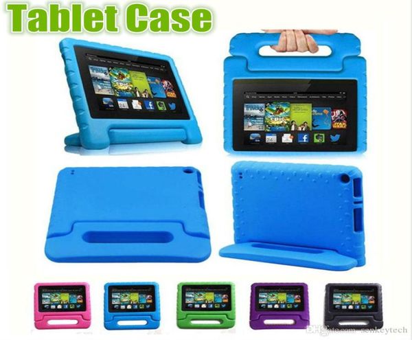 New Kids Children Gire Stand Eva Soft ShockProof Tablet Case pour Apple iPads Mini 2 3 4 iPad Air Pro 9.77613746