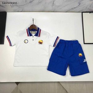 NOUVEAU KIDS DÉCHANCHER DES COMPRESSEMENTS SUMBRES Baby Tracksuit Taille 90-150 cm PORTEMENT ANIMAL IMPRESSION POLO POLO ET SHORTS À MANCHE COURT