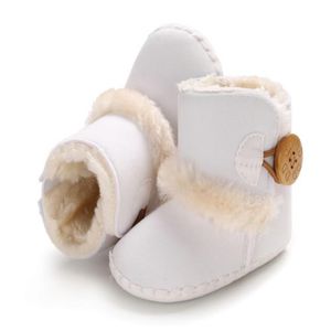 Herfst Winter Designer baby laarsjes Peuter Meisjes Jongens laarzen Indoor Antislip Zachte Bodem Wieg Schoenen Thuis Slippers Pasgeboren Baby Eerste wandelaars