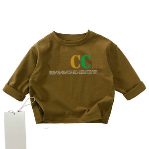 2 stijlen nieuwe kinderen t-shirts jongens meisjes korte mouwen klassieke letter katoenen t-shirt kinderen zomerontwerper tees baby tops