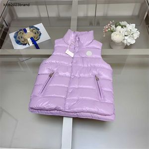 Nouveaux enfants gilet filles garçons designer veste vêtements d'extérieur enfants hiver chaud gilets vestes vêtements d'extérieur manteaux bébé vêtements