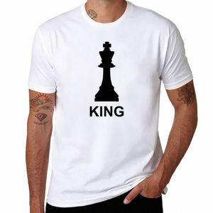 Nieuwe Koning-Ch Stuk Ontwerp T-shirt Oversized T-shirts Sublieme T-shirt T-shirt Tops Effen Zwarte T-shirts mannen O5ti #