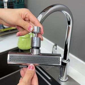 New Kitchen Faucet Waterfall Stream Sprayer Head Sprayer Filter Diffuser Water Saving Nozzle Faucet Connector Mixers Tap Accessorie