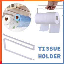 Nieuwe keuken tissue houder hangende badkamer toilet roll papieren houder handdoekrek kast deur haakhouder organisator muurplank