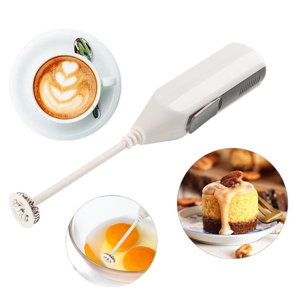 Nuevos utensilios de cocina, espumador de leche eléctrico para café, batidor de bebidas, batidor de huevos, miniagitador con mango, venta al por mayor