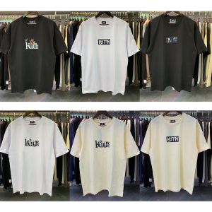 Nouveau kith hommes t-shirt tokyo shibuya boîte t-shirts hommes femmes street view impression chemises t-shirt hauts t-shirt utss logo t-shirts taille européenne