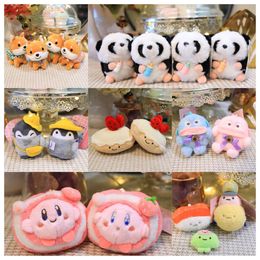 Nouveau Kolomi Clown Fish 10 cm Doll Planche Toy Couple Panda Doll Small Gift Festival Cake Gift Keetchain Pendant