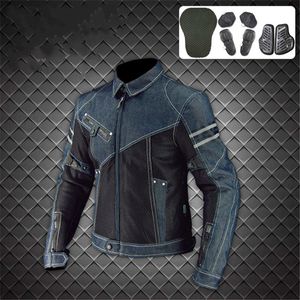 Nueva chaqueta de motocicleta Komine JK-006 traje de carreras de malla vaquera locomotora ropa anticaída ropa de montar en motocicleta chaqueta de Moto