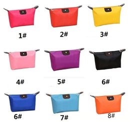 Nouveau coréen couleur bonbon femmes sac pliant sac à main stockage étanche sac à main maquillage sacs pour dames sacs à cosmétiques a691