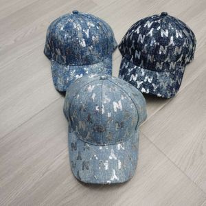 Casquette de Baseball en Denim à paillettes, nouvelle tendance de la mode coréenne, bec de canard pour les Sports de plein air, pare-soleil polyvalent