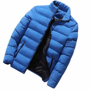 Nouveau coréen Parka veste hommes automne hiver Cott rembourré chaud épaissi homme Fi col montant vêtements 2023 bas manteaux jeunesse s9C2 #