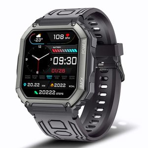 Nouveau KR06 Smart Watch Bluetooth Call Music jouant la fréquence cardiaque, la pression artérielle, les sports de plein air, trois protections IP67