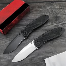 Nieuwe KS 1670BLKST Ken Ui Blur Assisted Folding Knife Black Combo S30V Blade Zwart Aluminium handgrepen Makkelijk te dragen Outdoor Hunting Wandel Pocket Knife 1660 3655 1990