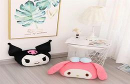 Nouveau Kuromi mélodie Kawaii peluche oreiller décoratif câlins Anime jouets en peluche cadeaux exquis pour les filles 282T8172964