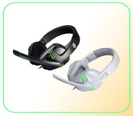 Nuevos auriculares KX101 auriculares para juegos de auriculares con auriculares con cable de 35 mm con micrófono para informática minorista16412986711673