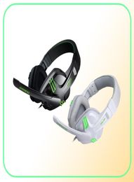 Nuevos auriculares KX101 auriculares para juegos de auriculares con auriculares con cable de 35 mm con micrófono para informática minorista16412984873032