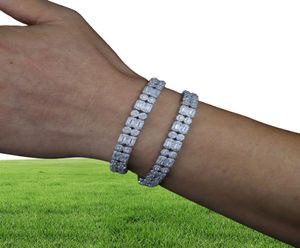 New Lab diamanten armband zirconia tennisketting dames heren paar bruiloft verloving verzilverd iced out bling sieraden209773769126