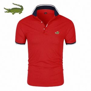 nieuwe Lacoste Hoge Kwaliteit Polo t-shirt voor mannen Nieuwe t-shirt Heren poloshirt Geborduurd Shirt mannelijke Zomer T voor mannen Top Polo q4aG #