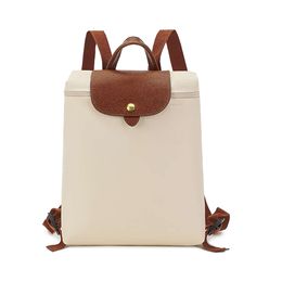 Nueva mochila para mujer, bolso de viaje elegante, mochila escolar para ordenador, mochila de nailon resistente al agua