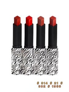 Nieuwe dames; Lipstick Night Glow Zebra Limited Black Gold Bar Lipstick # 314 # 21 # 302 # 1966