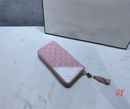 New Ladies Wallet Fashion Long Zipper Rhomboid Mobile Phone Bag Clutch 8666C4248574