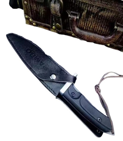 Nuevo Lambert Stallone MK8 Cuchillo de cuchilla fija táctica 9CR18MOV BLADE G10 Mango de supervivencia CAZACIÓN CAMPING CAMPING Knives Outd7684148
