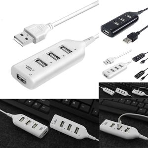 Nouveaux adaptateurs pour ordinateur portable chargeurs Multi USB Hub 2.0 adaptateur Hub haute vitesse Mini USB 2.0 4 Ports séparateur pour PC portable ordinateur portable périphériques accessoires