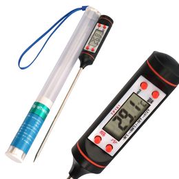 Mode Hot Digital Cooking Food Probe Vlees Keuken BBQ Selecteerbare Thermometer Pen Type Thermometers Snelle Zending DHL FEDEX GRATIS