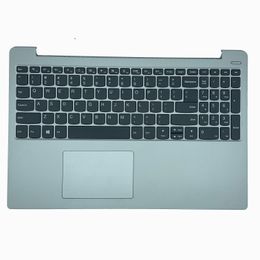 Neue Laptop-Tastatur-Handballenauflage mit Trackpad-Gehäuse für Lenovo Ideapad 330s-15, Grau, P/N 5CB0R16743