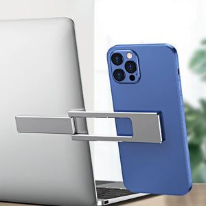 Nieuwe laptopschermondersteuningshouder magnetische vouwhouder zijde mount tablet telefoonstand Stand verstelbare display bureaubladbeugel