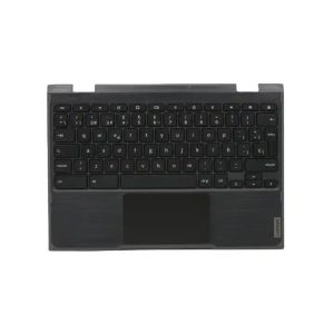 Coque supérieure pour ordinateur portable, repose-paume avec clavier LA-SPA et pavé tactile, pour lenovo chromebook 300E 5CB0Z21526, nouvelle collection