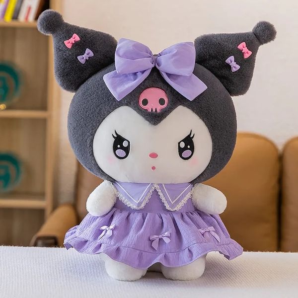 Nouveau Grand mignon dessin animé en peluche poupée douce en peluche oreiller apaisant et confort jouet